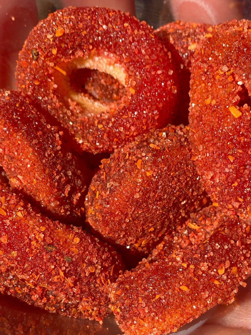 Peach Rings Spicy Chamoy Gummy – 4 oz.